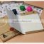 Writing Scratch Pad Kraft Paper Cover Notebook With Die Cut