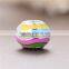 D141 new 925 silver colorful wave charm,women enamel charm beads