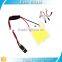 constant nonpolarity COB 48SMD LED Panel roof Light Lamp + T10 Festoon Adapter dome light bulb