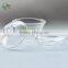2016 Hot Selling Borosilicate Heat-resistant Gaiwan Mouth-blown Clean Glass Lid Tea Cup And Saucer Tea Set