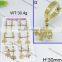 Wholesale latest gold plated pendant earring for women