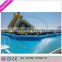 Inflatable water park fro sea beach/ inflatable amusement park/steel pools