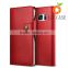 New ultra thin pu back cover case, for samsung galaxy s6 edge slim leather case