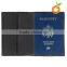 RFID leather passport card holder, wholesale men leather passport cover