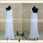 RSE261 Long White Chiffon Maternity Bridesmaid Dress Patterns