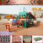 QT5-20 hydraulic automatic hollow block machine for sale, automatic interlocking paver brick machine
