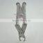 Stainless steel beehive frame grip
