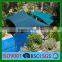 HDPE virgin material 180gsm green sun shade sail