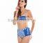 2017 new fashionable XXX high waist swim wear