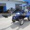 New Condition and CE Certificate 45hp 4WD tractor direct manufacturer front end loader backhoe for hot salle