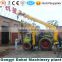 Hydraulic pile driver earth digger tractor digging machine