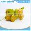 Pull Along Dog Wooden Toy wiggles as you pull they make a clicking sound and make a fun baby