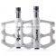 KACTUS 16C Bike MTB Mountain Magnesium Alloy Pedals BMX Bike Flat Platform CNC Steel 3 Bearings Axle
