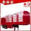 best selling livestock cattle bulk fence transport semi trailer for sale