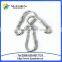 Galvanized iron DIN5299C carabiner spring safety snap hooks