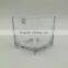 square glass vase, glass candle holder(HLTH-V038)