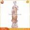 Outdoor Decoration White Marble Lady Sculpture