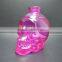 custom colored glass skull bottle for whisky vodka brandy alcohol