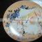 9'' ceramic animal printing plate 9'' promotion ceramic plate