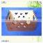 various color painted laser engraved finished plywood wooden crates
