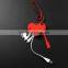 Promotion Gift 3 in 1 USB Charging Cable for Data/Sync with custom logo