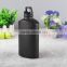 500ML matte black Flat Water bottle