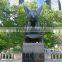 Life Size Antique Bronze Eagle Sculpture for Garden Decor