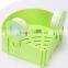 Vacuum suction cup bathroom and kitchen plastic triangle shelf/holder