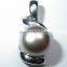 Silver 825 women gift pearl rings Tahitian Pearl Ring