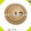 Wholesale interactive IQ game wooden pets feeder puzzle hide and seek toys wooden pets feeder puzzle W06F040