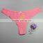 Sexy Hot Teen Girls Underwear Flower Embroidery Panties Women's Thongs