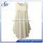 Womens Casual Scoop Neck Sleeveless Tunic Tank Tops Blouse