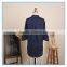 Fashion Women Vintage Linen Cotton Long Sleeve Demin Dress Shirt