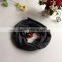 various girls fashion plain color knitted round neck warmer scarf