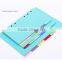 25K/36K/48K card paper planner 6 holes index page for planner