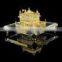 wholesale Hight Quality Crystal Temple Golden Model For sikh religious wedding favors