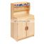 wood wall shelf children cabinet safety cabinet high quality