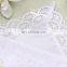 Lace Cotton Handkerchief,piping,white,wedding