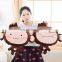 China import monkey shape soft plush blanket