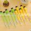Pineapple Shape Gel Pens is Removed by Fric Tion Temperature Control Erasable Pen Unisex 0.38Gel Pen Children Stationery