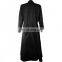 Men Endless Dark Black Modern Gothic Fashion Long Coat