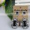 hot sale low MOQ high quality cheap price rhinestone women fashion earring