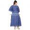 Women's Wear Plus Size Handmade Casual 100%Cotton Sexy Stylish Dress Long Kaftan Beach Wear Sexy Stylish Maxi Gown Nightwear
