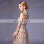 New Arrival Champagne Color Beaded Mermaid Sexu Back Open Evening Dress 2015 In Lebanon