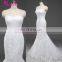 2016 Factory Wholesaler Heavily Crystal Beaded Lace Wedding Gown