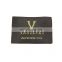 woven labels with silver metallic thread