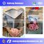 CE approved Professional single round pan fry ice cream machine Thailand double pans frying ice cream roll double pans fried i