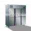 Hot Sale 4 Doors 304 Stainless Steel Kitchen Fridge Freezer For Restaurant/Hotel