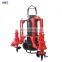 submersible river dredging sand pump with motor