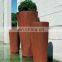 Corten Steel Planters Various Size Flower Pot